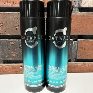 2 Tigi Catwalk Oatmeal and Honey Nourishing Conditioner 8.45oz Color Safe